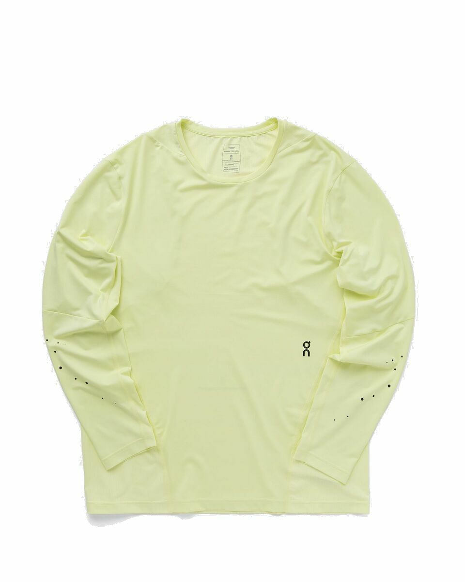 Photo: On X Paf Running Long T Yellow - Mens - Longsleeves