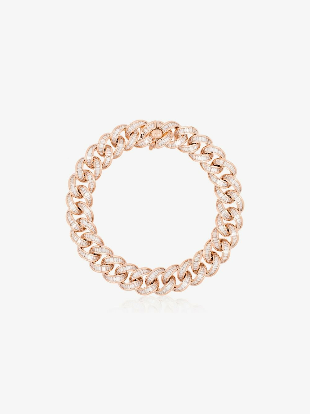 SHAY 18K Rose Gold Essential Link Diamond Bracelet