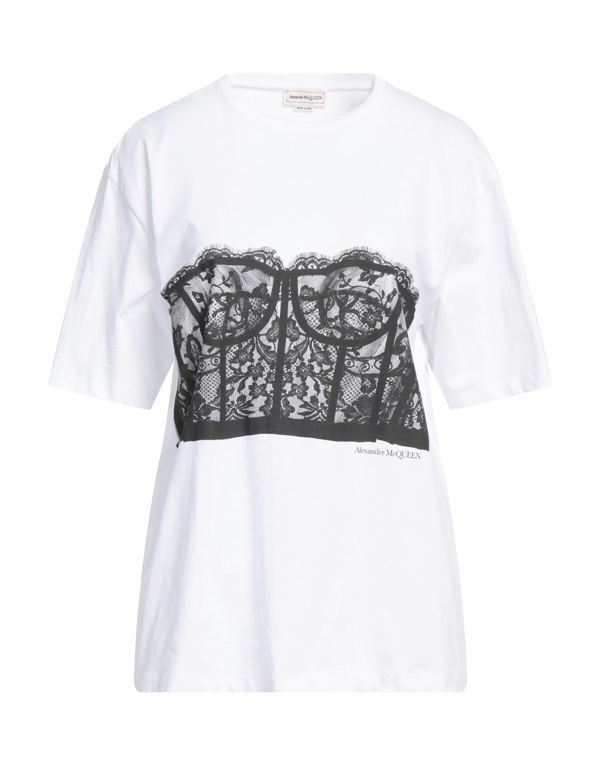 Mcqueen Womens T-shirt in White