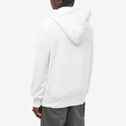 Lanvin Men's Logo Popover Hoody in Optic White