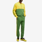 Adidas x Wales Bonner N Knit Track Top in Bold Gold/Crew Green