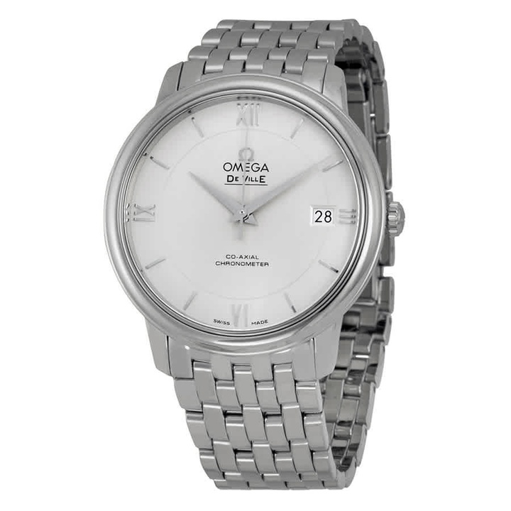 Photo: Omega Prestige Co-Axial Automatic Silver Dial Unisex Watch 424.10.37.20.02.001