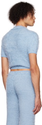 Chet Lo SSENSE Exclusive Blue Mammoth Sweater