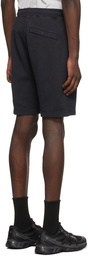 Stone Island Navy Fleece Shorts