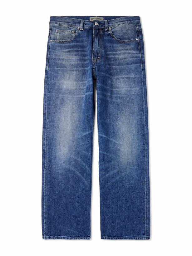 Photo: Our Legacy - Emporio Armani Terzo Straight-Leg Jeans - Blue