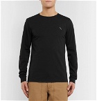 Saturdays NYC - Embroidered Cotton-Jersey T-Shirt - Men - Black