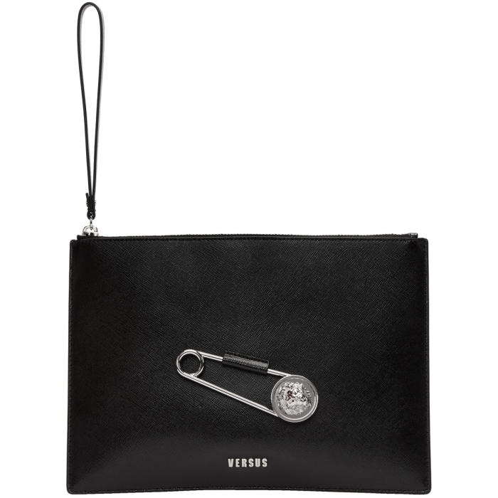 Photo: Versus Black Lion Safety Pin Pouch