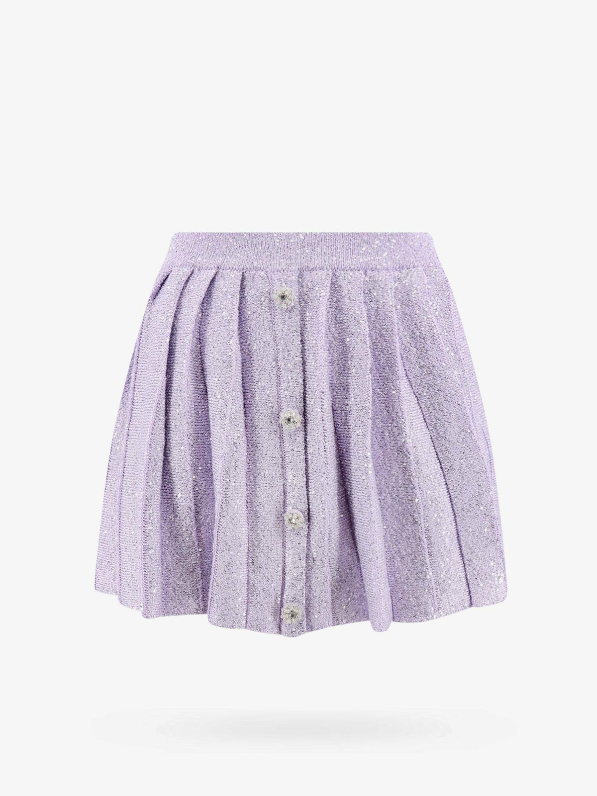 Self Portrait Skirt Purple Womens Self-Portrait