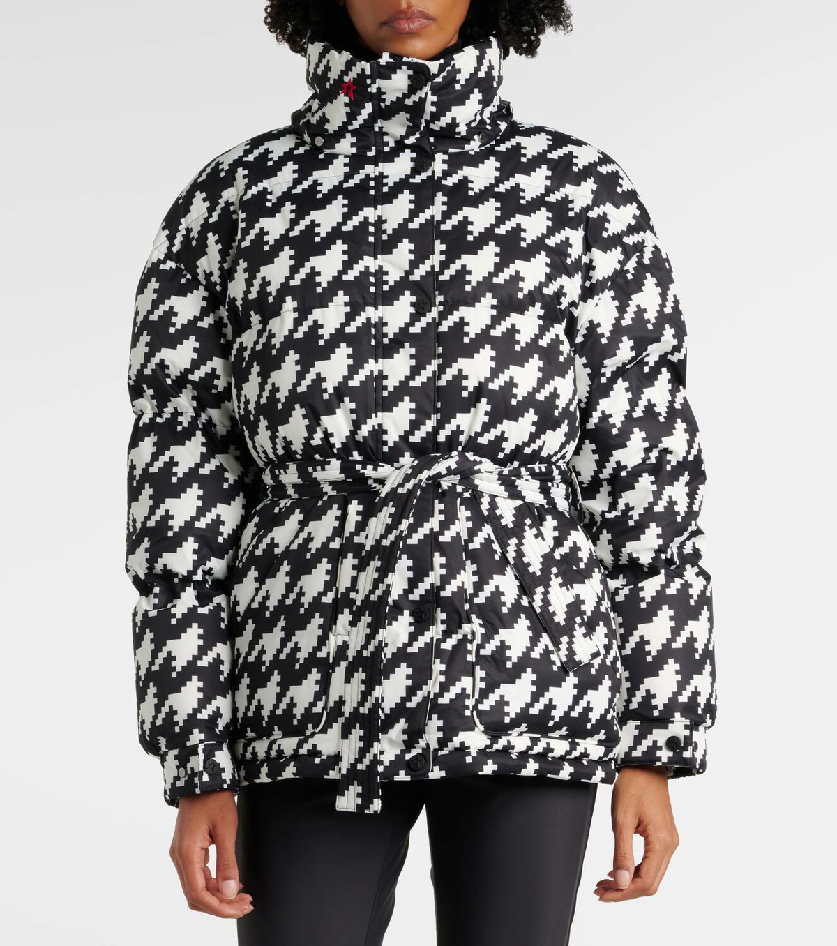 Perfect Moment Maya houndstooth ski jacket Perfect Moment