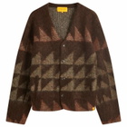 Union LA Men's Cannon Cardigan in French Roast