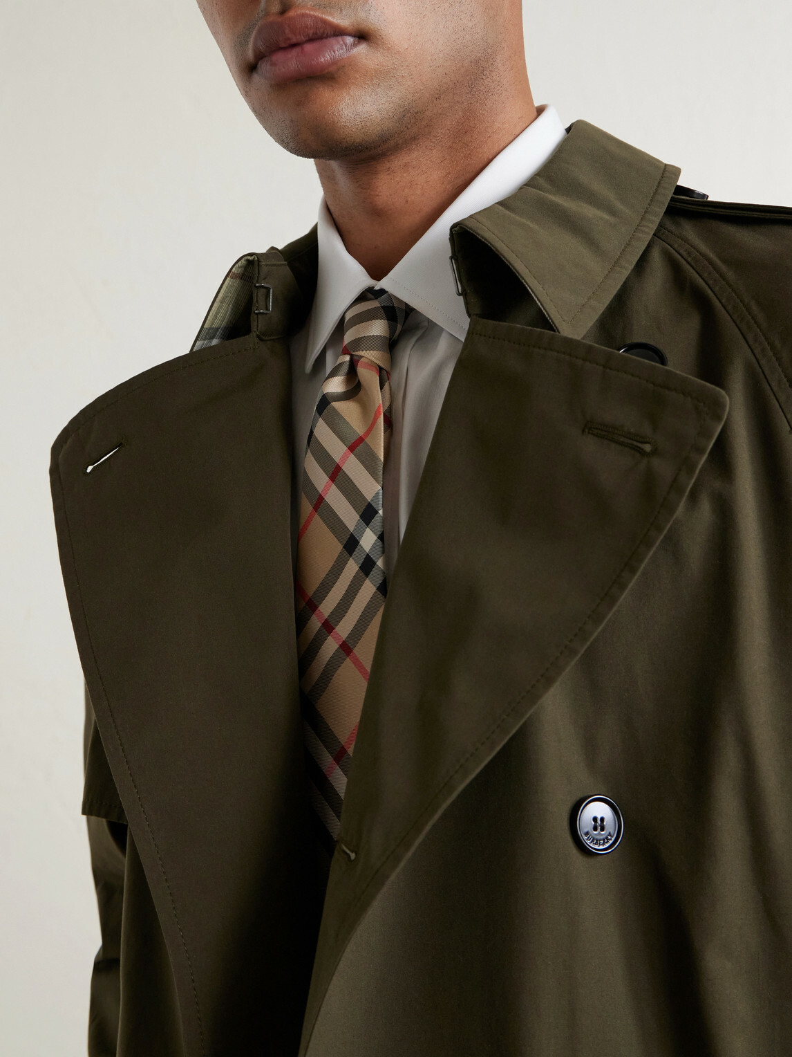Burberry - Archive Checked Silk-Twill Tie