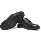 Common Projects - Cadet Saffiano Leather Derby Shoes - Men - Black
