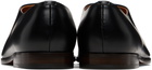 McQueen Black T-Bar Loafers