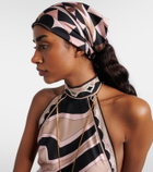 Pucci Manuba silk twill scarf