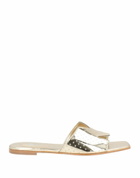 Manila Grace Womens Sandals in Gold