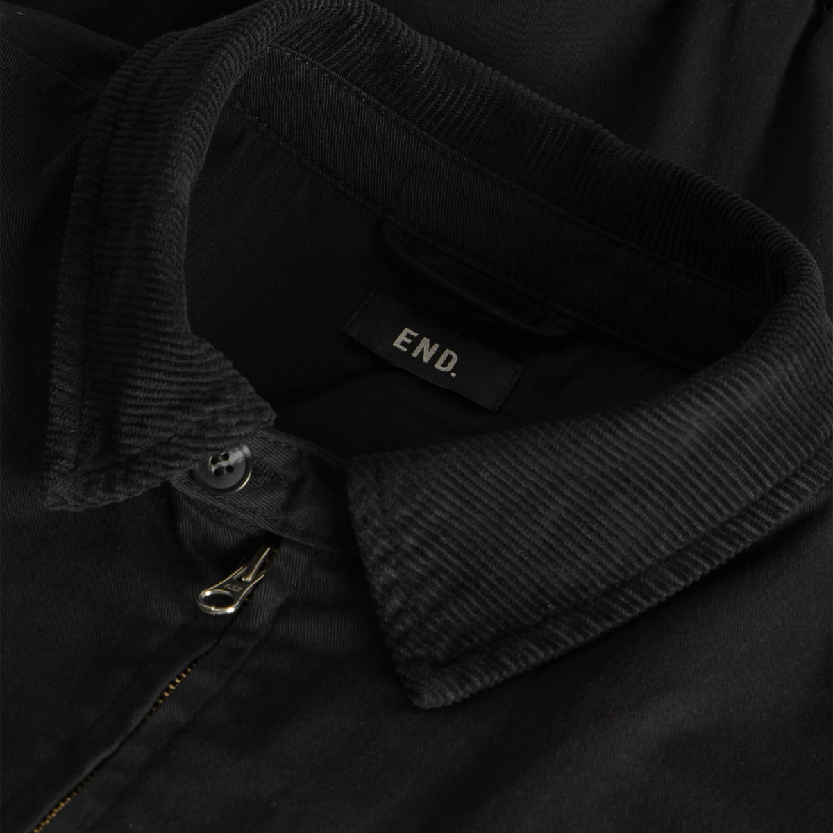 END. Men's Monogram Jacket in Cinder Black
