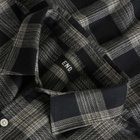 END. Men's Semester Shirt in Black Check