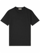Canali - Cotton-Jersey T-Shirt - Black