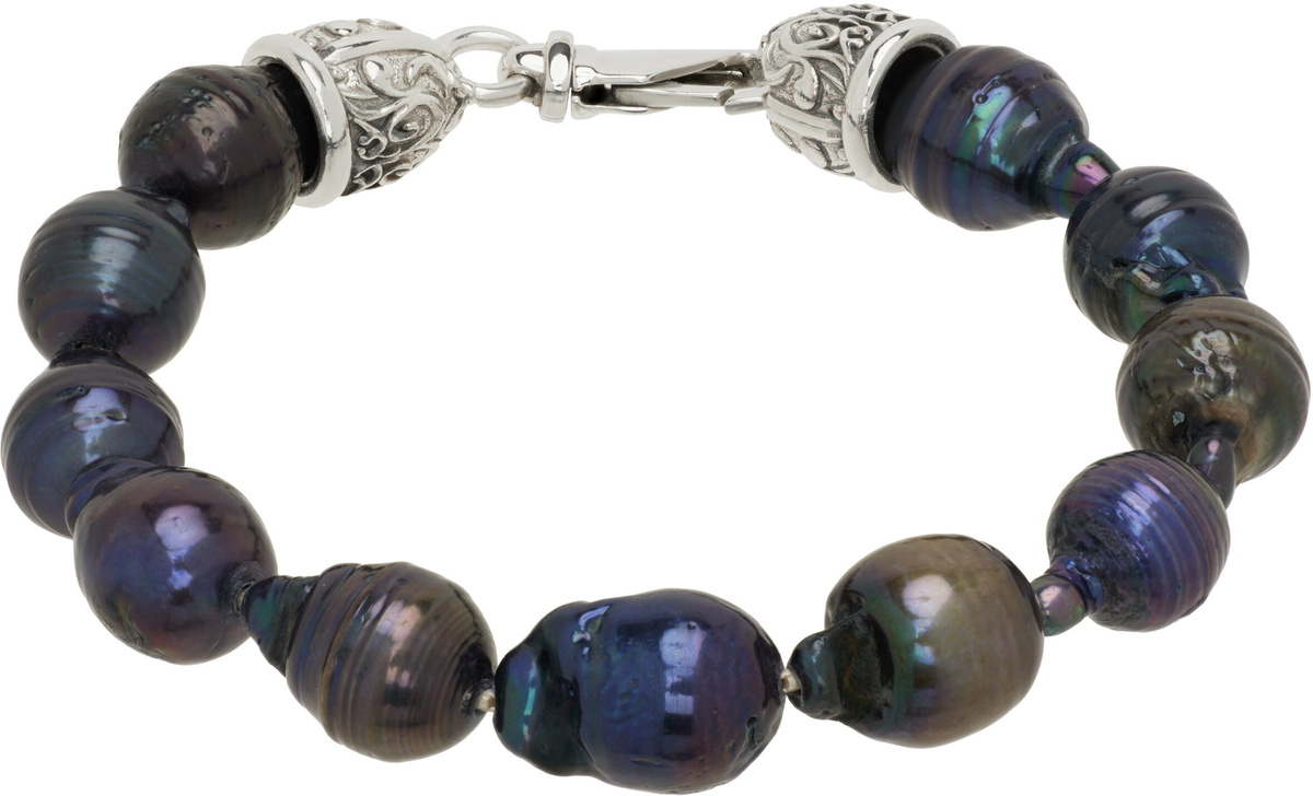 Emanuele Bicocchi Large Baroque Pearl Bracelet