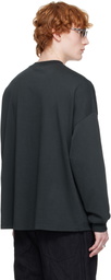 Still Kelly Black Boxy Long Sleeve T-shirt