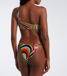 Pucci Iride one-shoulder bikini top