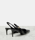 Dolce&Gabbana Patent leather slingback pumps