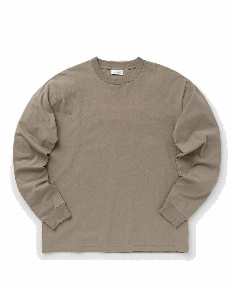 Photo: John Elliott Ls University Tee Brown - Mens - Longsleeves