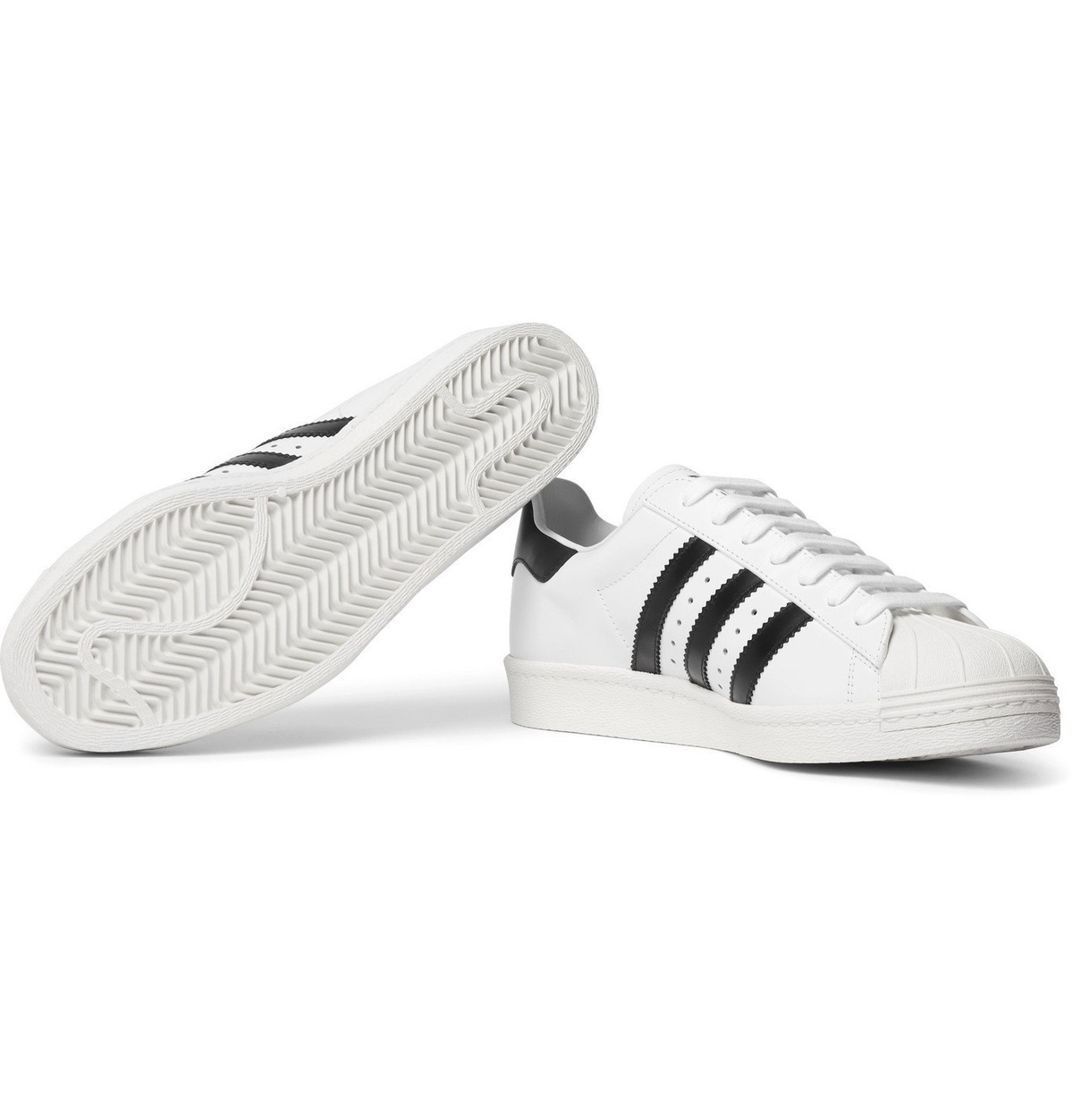 adidas Consortium Prada Superstar 450 Leather Sneakers Neutrals adidas Consortium