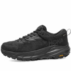 Hoka One One Men's Kaha Low GTX Sneakers in Black/Charcoal Grey