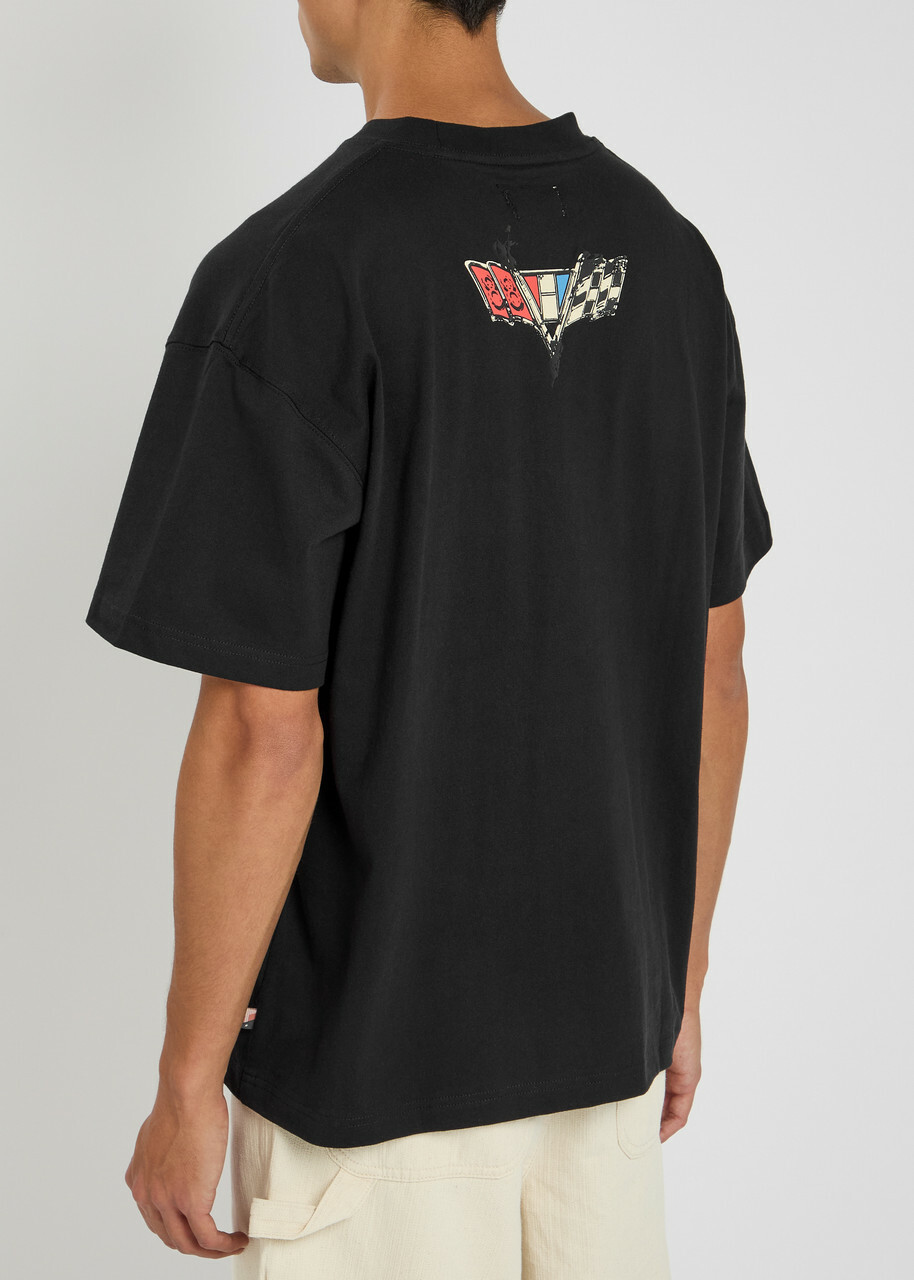 Honor The Gift Persistence Race Cotton T-shirt Black