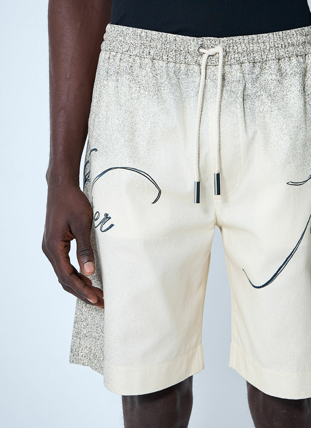 Jean Paul Gaultier Printed Shorts