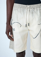 Jean Paul Gaultier Printed Shorts