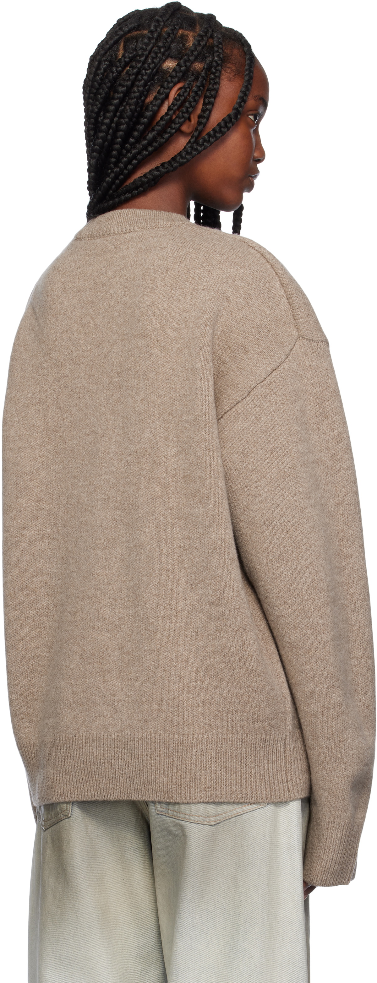 Axel Arigato Taupe Ash Signature Cardigan