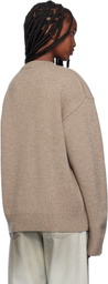 Axel Arigato Taupe Ash Signature Cardigan