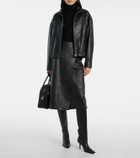 Yves Salomon Leather jacket