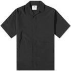 Snow Peak Men's Breathable Quick Dry Vacation Shirt in Black