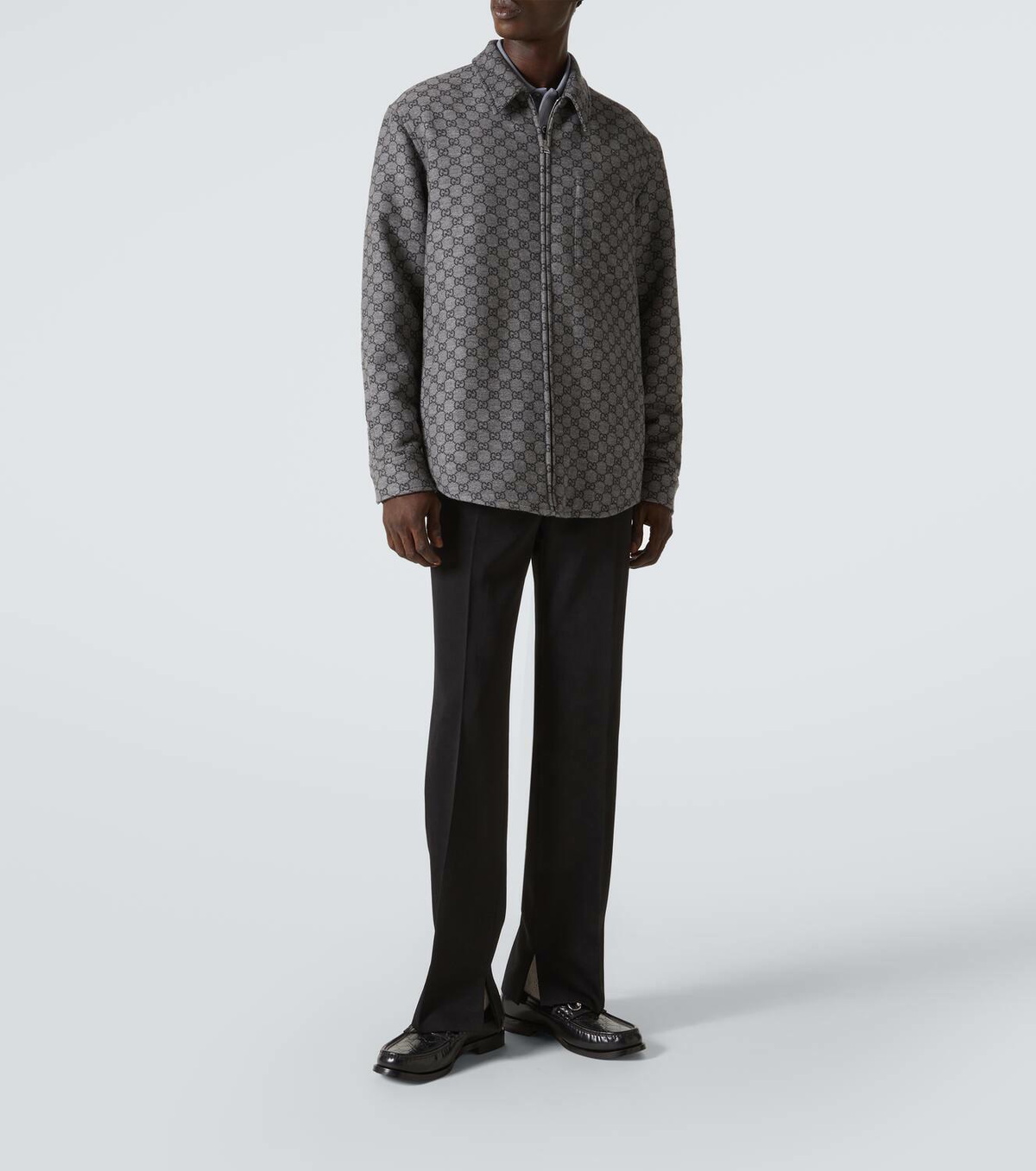 Gucci GG flannel overshirt