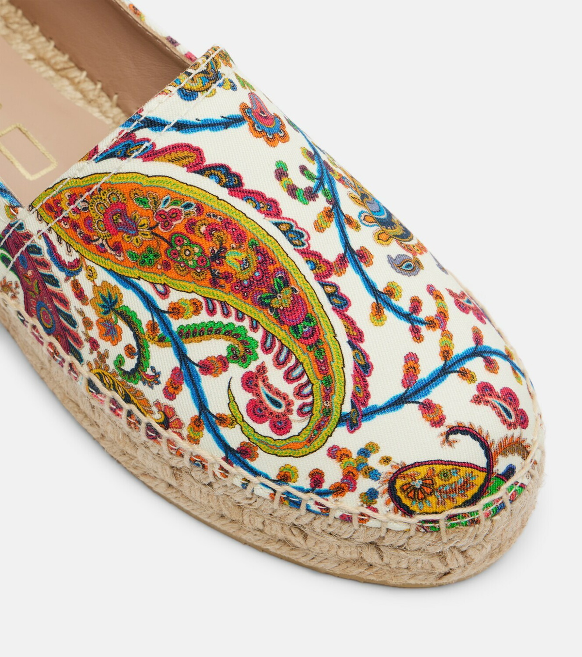 Etro Paisley canvas espadrilles