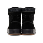 Palm Angels Black Snow High-Top Sneakers