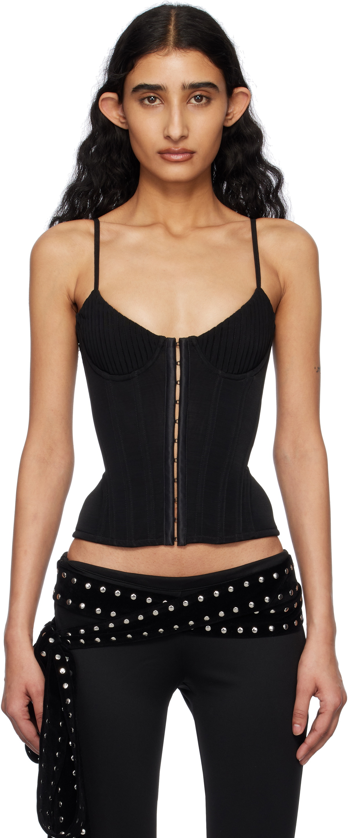 Fancì Club Black Petunia Corset