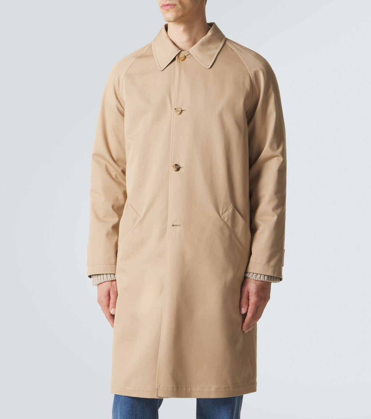 Gabriela Hearst Cotton gabardine trench coat