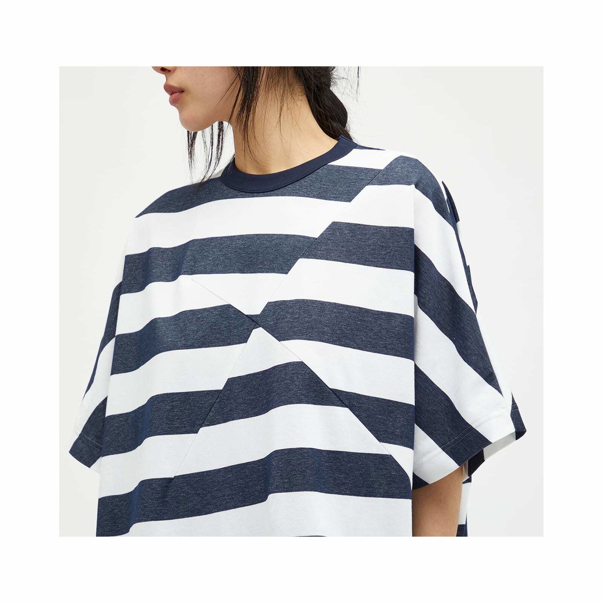 Undercover Women's Striped T-Shirt Dress in Multi