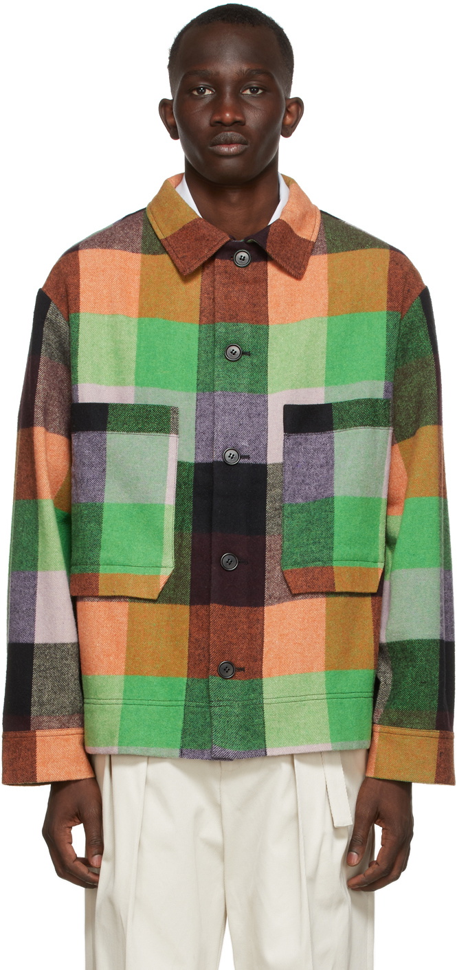 Henrik Vibskov Multicolor Checker Lamington Shirt Henrik Vibskov