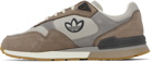 adidas Originals Taupe & Gray Treziod Sneakers