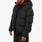 Air Jordan Men's Essential Puffa Jacket in Black/Fire Red