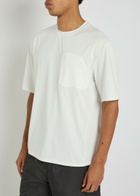 Hiking Patrol Panelled Stretch-jersey T-shirt White