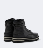 Bogner Courchevel leather lace-up boots