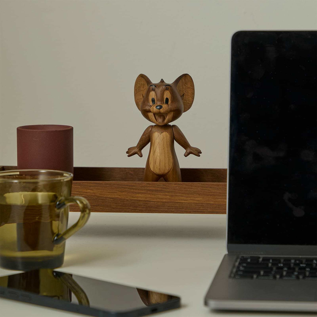 Boyhood x Tom & Jerry - Jerry Small in Oak 