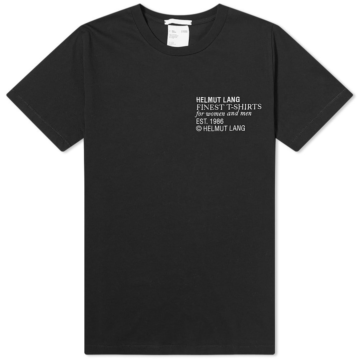 Photo: Helmut Lang Finest Standard Tee