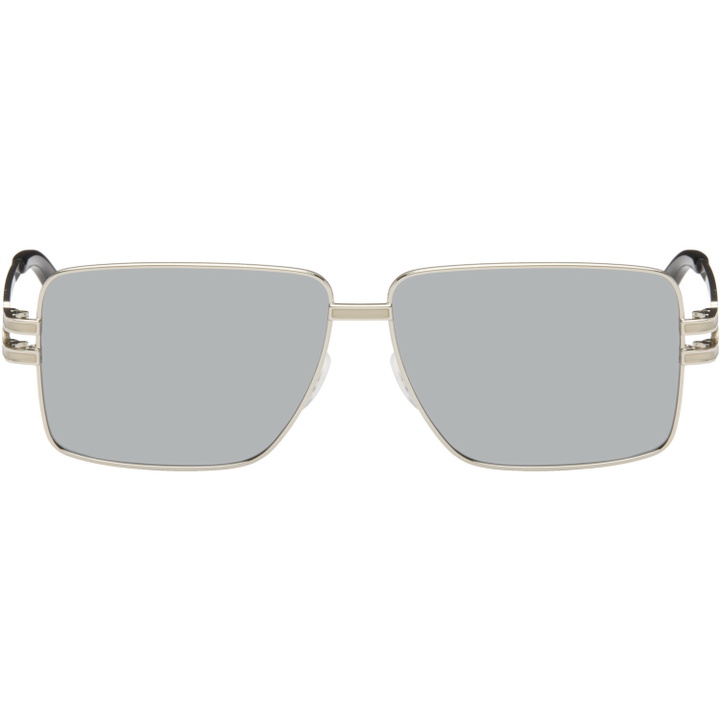 Photo: Palm Angels Silver Imperial Sunglasses